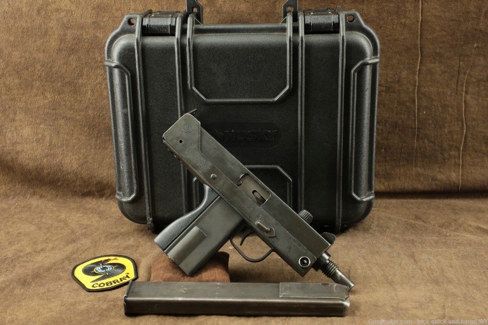 Rare Cobray M-11/NINE 9mm Pistol 5.25” MAC11 MAC10, Cobray Marked Sten Mag-img-2