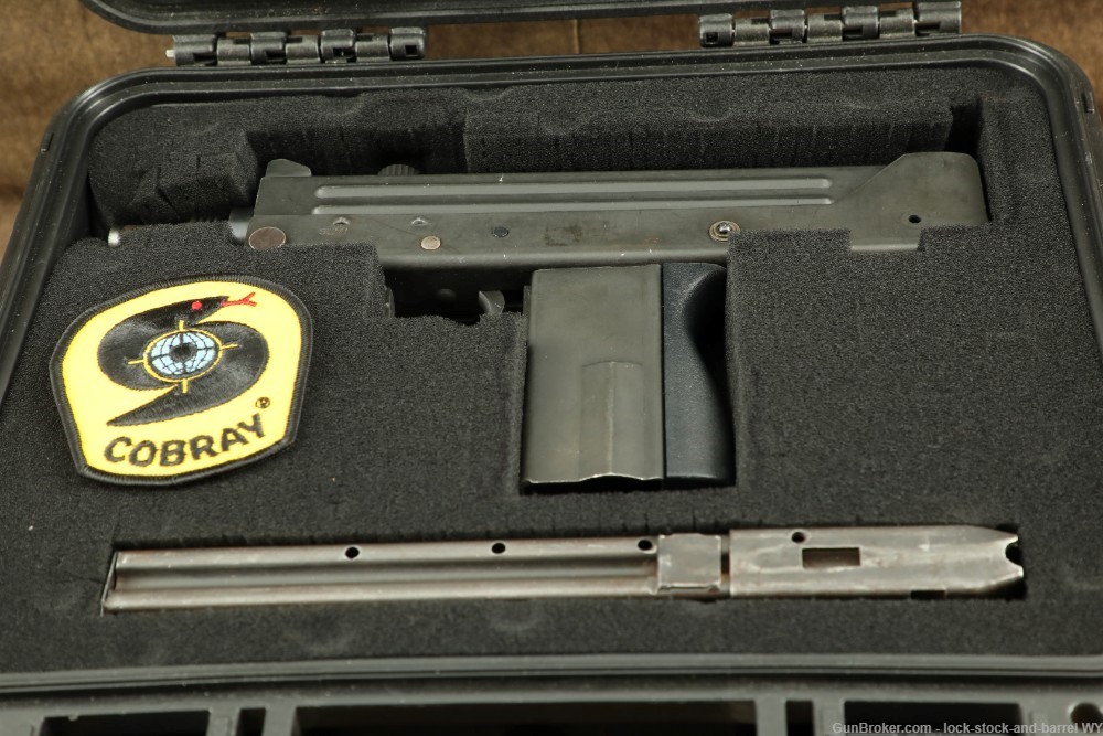 Rare Cobray M-11/NINE 9mm Pistol 5.25” MAC11 MAC10, Cobray Marked Sten Mag-img-37
