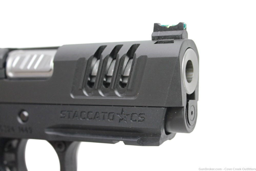 Staccato CS X Series 9MM SS Barrel Curved Trigger 14-1501-000002-01-img-3