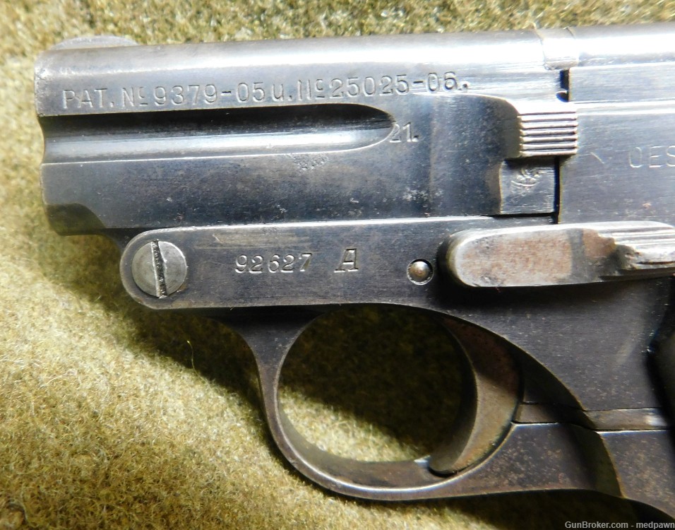 Steyr Pieper 1909 25 ACP Tip Up Pistol -img-3