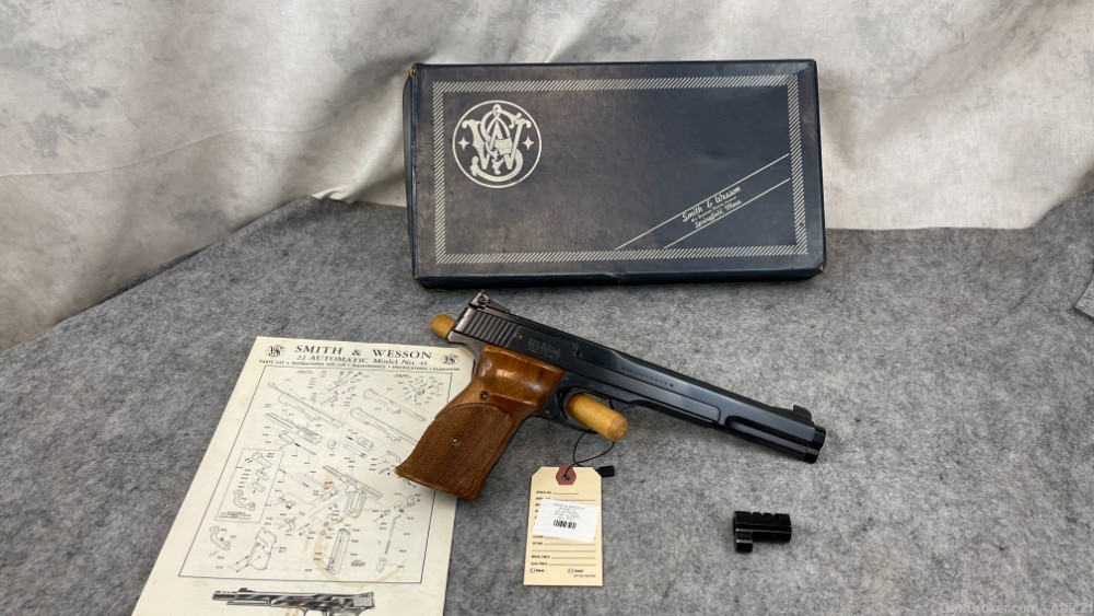 Smith & Wesson Model 41 Early Cocking Indicator 7 3/8" Barrel-img-0