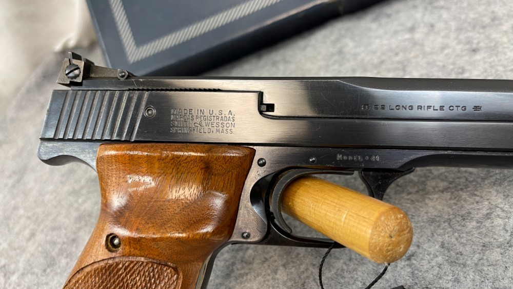 Smith & Wesson Model 41 Early Cocking Indicator 7 3/8" Barrel-img-2
