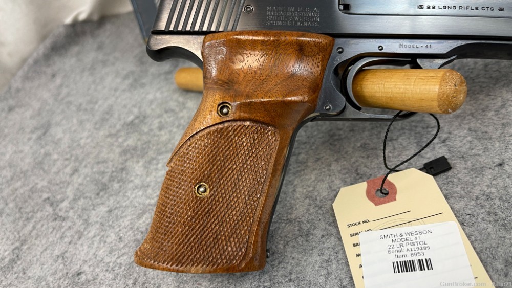 Smith & Wesson Model 41 Early Cocking Indicator 7 3/8" Barrel-img-4
