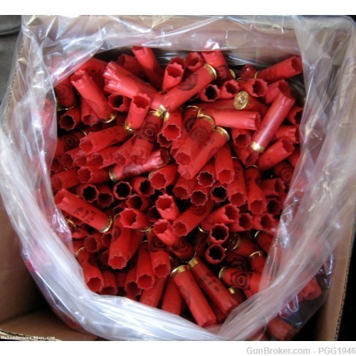350+ ONCE FIRED ESTATE ALL PLASTIC 12 GAGE SHOTSHELLS-img-0