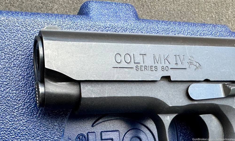 Scarce Colt Lightweight Officer's .45 ACP, Factory Enhanced, Made in 1996-img-6
