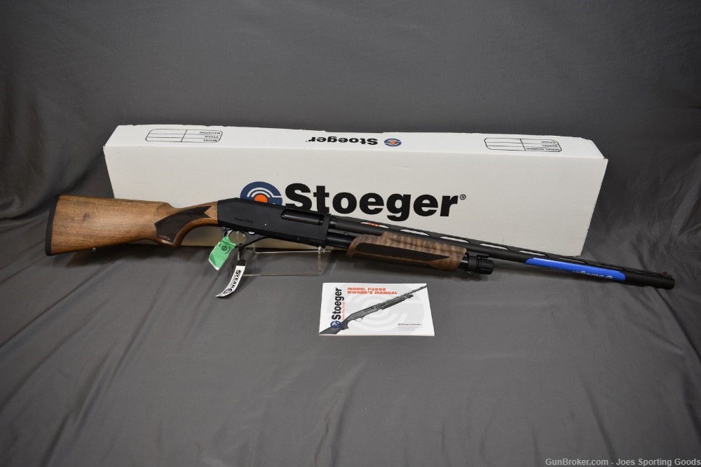 NiB - Stoeger P3000 12 Gauge Pump-Action Shotgun w/ 28" Barrel & 3" Chamber-img-0