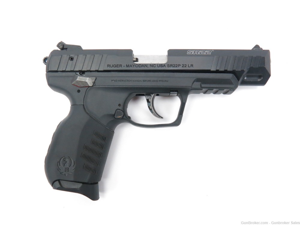 Ruger SR22 4.5" 22LR Semi-Automatic Pistol w/ Magazine & Holster-img-10