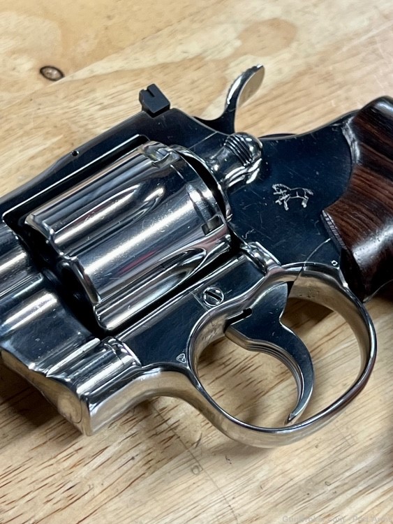 1985 Colt Python 6" Chrome 357mag CA PPT-img-11