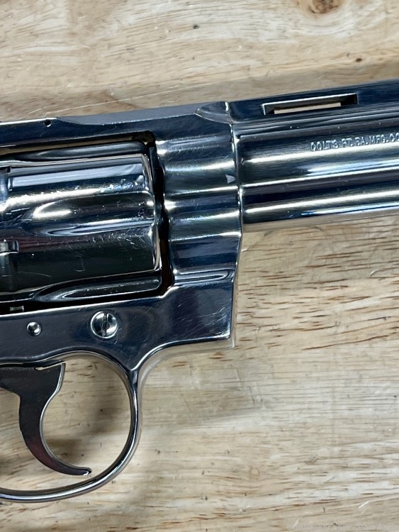 1985 Colt Python 6" Chrome 357mag CA PPT-img-21