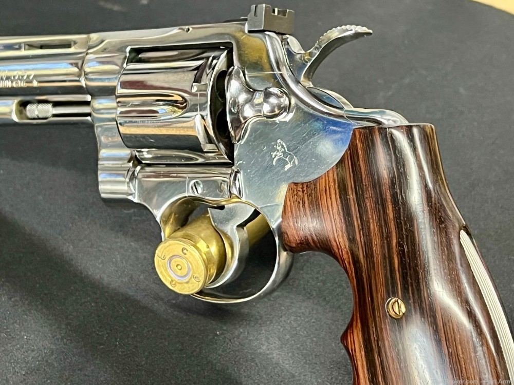 1985 Colt Python 6" Chrome 357mag CA PPT-img-41