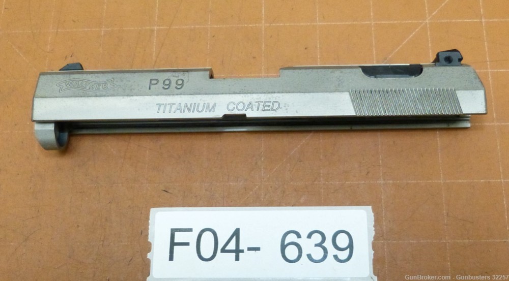 Walther P99 .40, Repair Parts F04-639-img-5