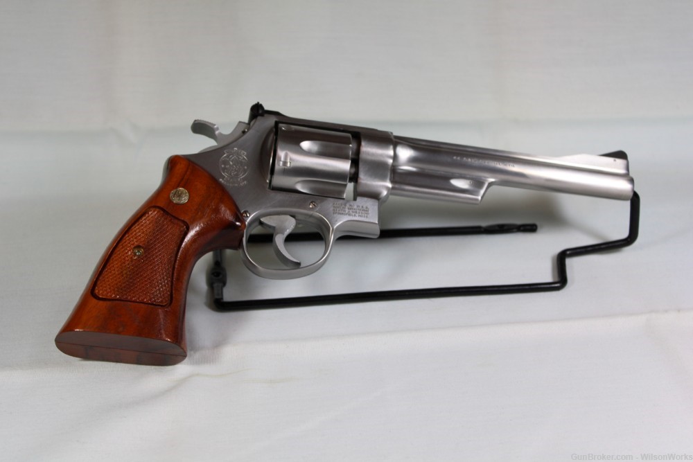Smith & Wesson S&W Model 624 .44 Spl Made 1985 SN 0019 Box Letter-img-1