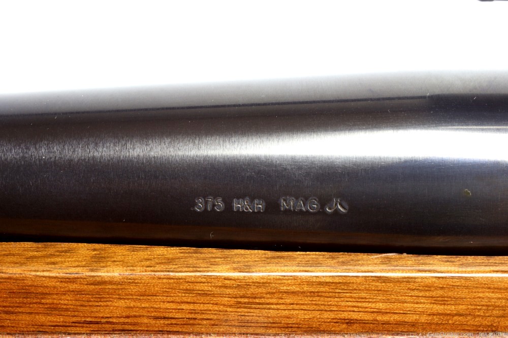 Remington Model 700 BDL Safari Grade, .375 H&H with Higgins 2.5x!!-img-11