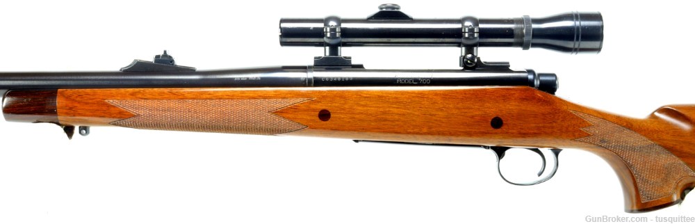 Remington Model 700 BDL Safari Grade, .375 H&H with Higgins 2.5x!!-img-8