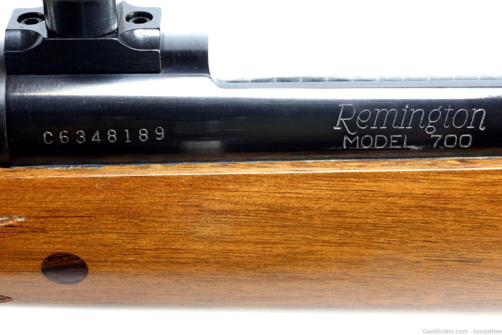 Remington Model 700 BDL Safari Grade, .375 H&H with Higgins 2.5x!!-img-12