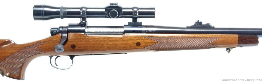 Remington Model 700 BDL Safari Grade, .375 H&H with Higgins 2.5x!!-img-3