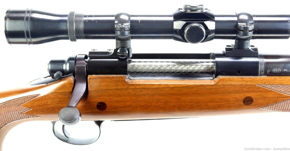 Remington Model 700 BDL Safari Grade, .375 H&H with Higgins 2.5x!!-img-15
