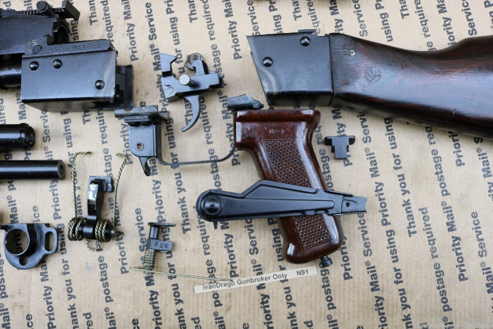 HANDPICK Russian AKM Parts Kit 100% Matching Hand Guard AK47 AK Tula 1969  -img-2