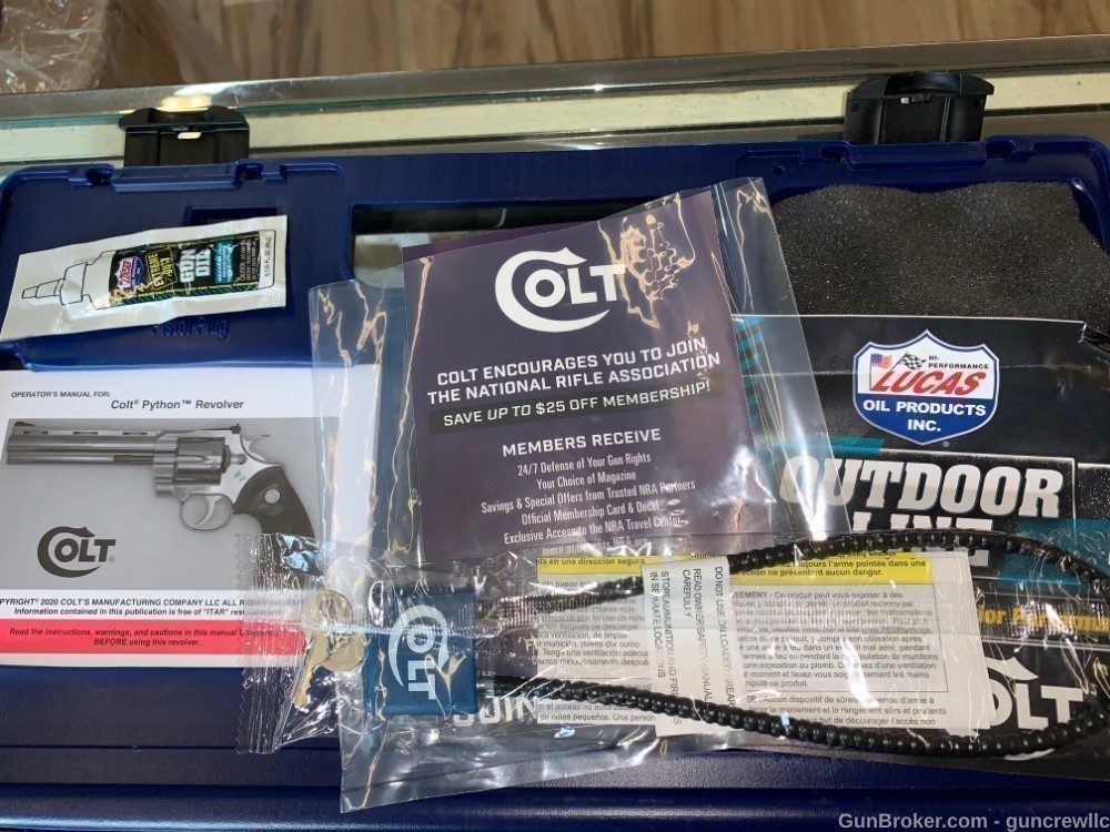 BRAND NEW STUNNER Colt Python SP6WTS 6" SS 357mag 357 LAYAWAY-img-11