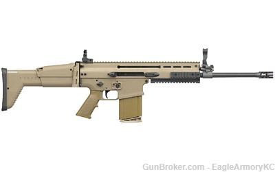 FN SCAR 17 NRCH 7.62x51 16" FDE 98541-2 Free Shipping!-img-0