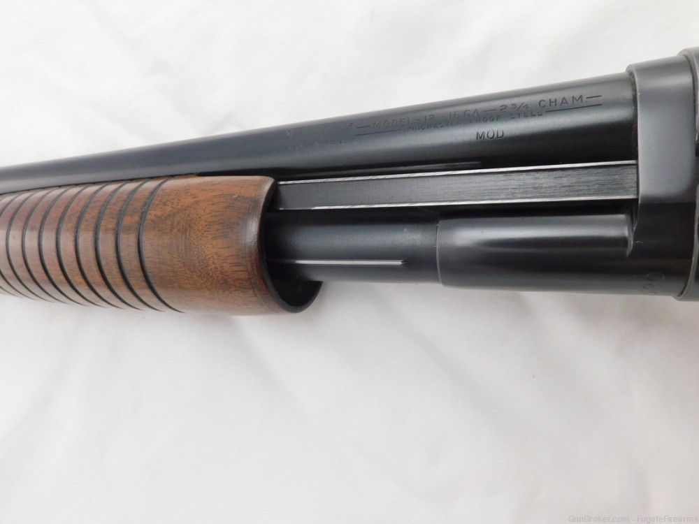 1961 Winchester Model 12 16 Gauge Pre 64-img-7