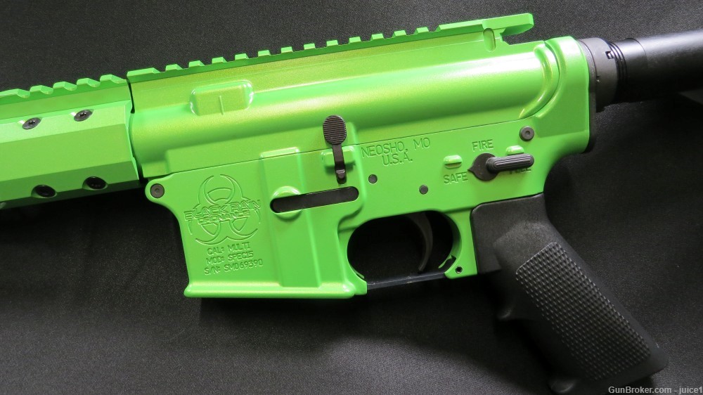 Black Rain Ordnance Spec15 AR Builder Kit w/ 15" Handguard - Zombie Green-img-2