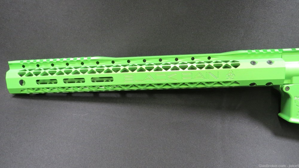 Black Rain Ordnance Spec15 AR Builder Kit w/ 15" Handguard - Zombie Green-img-5