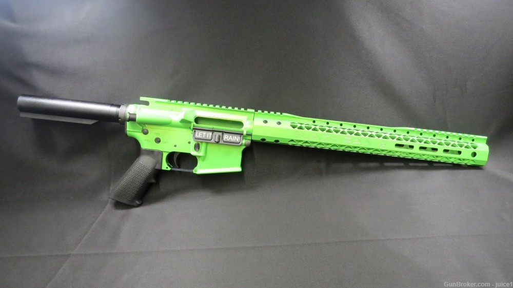 Black Rain Ordnance Spec15 AR Builder Kit w/ 15" Handguard - Zombie Green-img-1