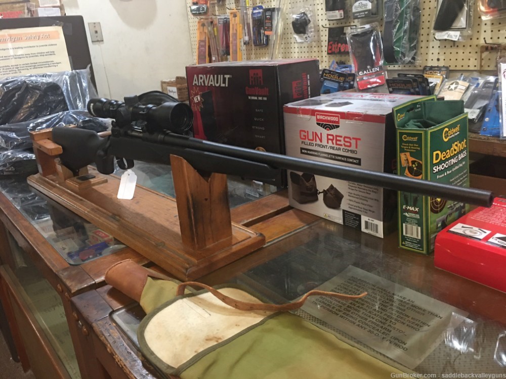 Savage model 11 308w with scope liteweight stalker -img-2