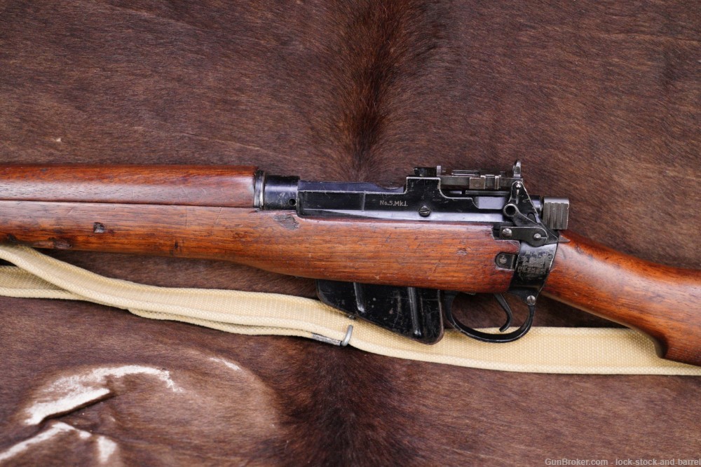 WWII Enfield No5 Mk1 Jungle Carbine No.5 MkI .303 British Bolt Rifle C&R-img-9
