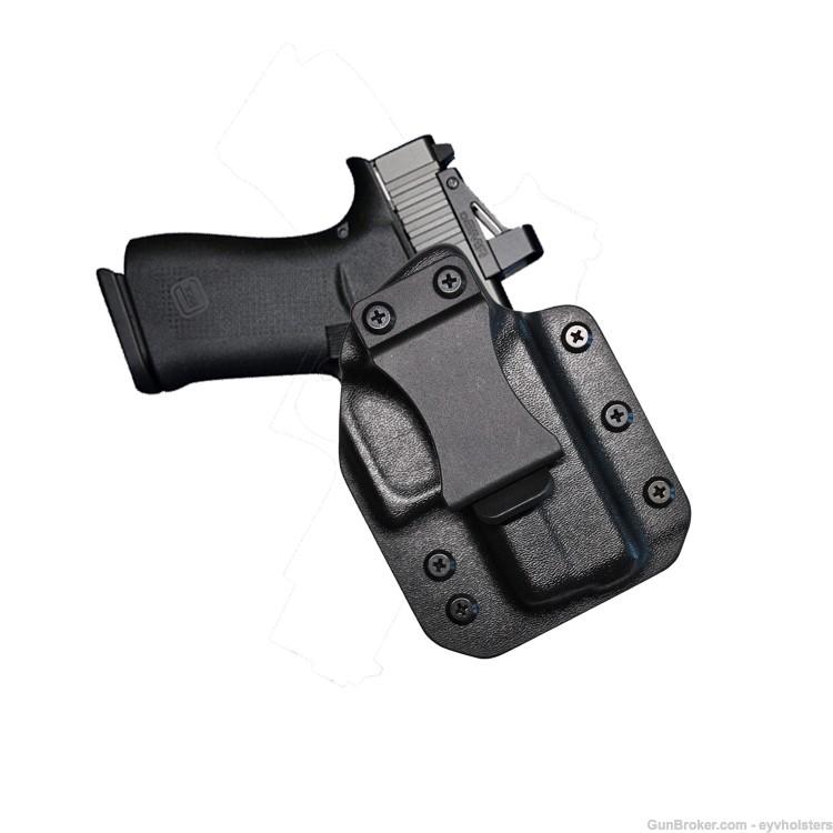 Glock 42 - EYV IWB Hybrid Leather/ Kydex Concealed Carry Holster -img-1