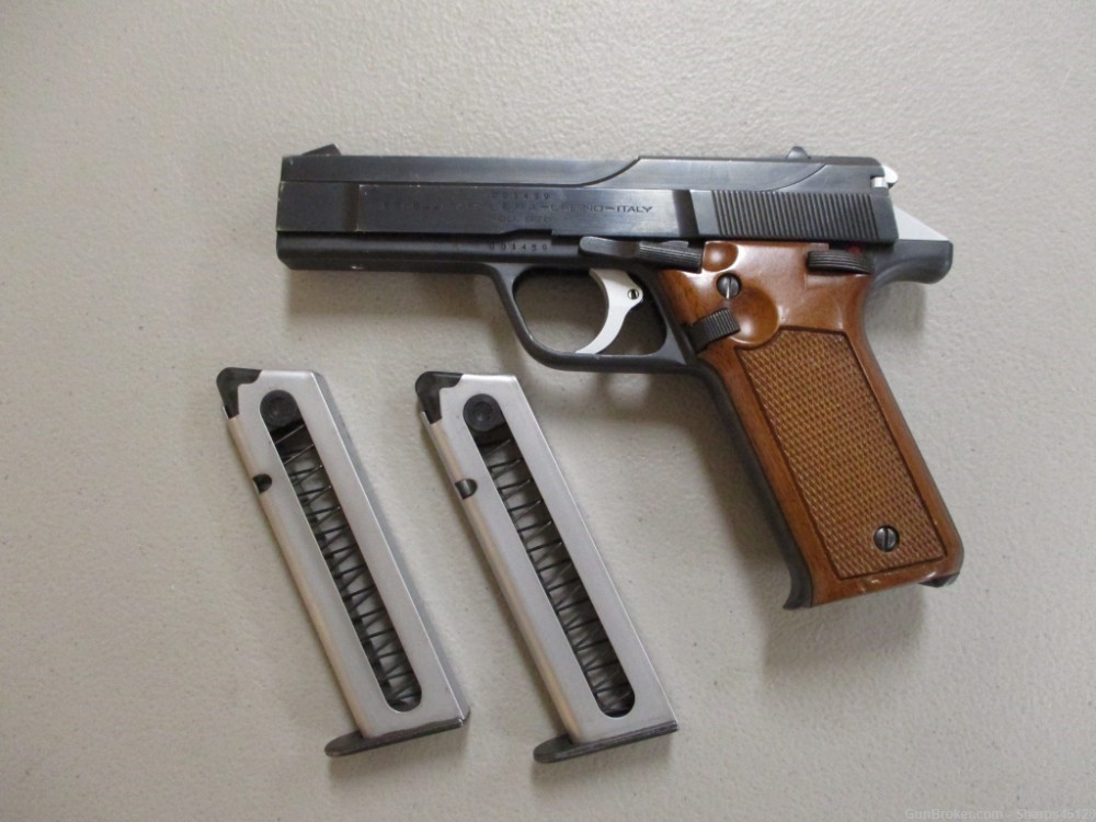 Benelli Model B76 9mm 4" DA/SA semiauto pistol 001459-img-0