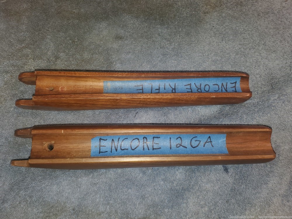  2 Thompson Contender Encore Wood Fore Ends-img-0