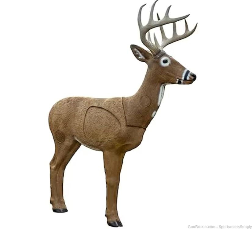 Rinehart Jimmy Big Tine Deer 3D Foam Archery Target NIB!!-img-0