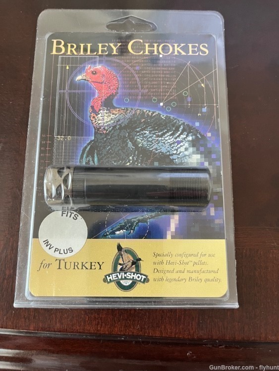 Briley "Heavy Shot" Turkey Choke  Tube, for Invector Plus,12Ga, Ported-img-0