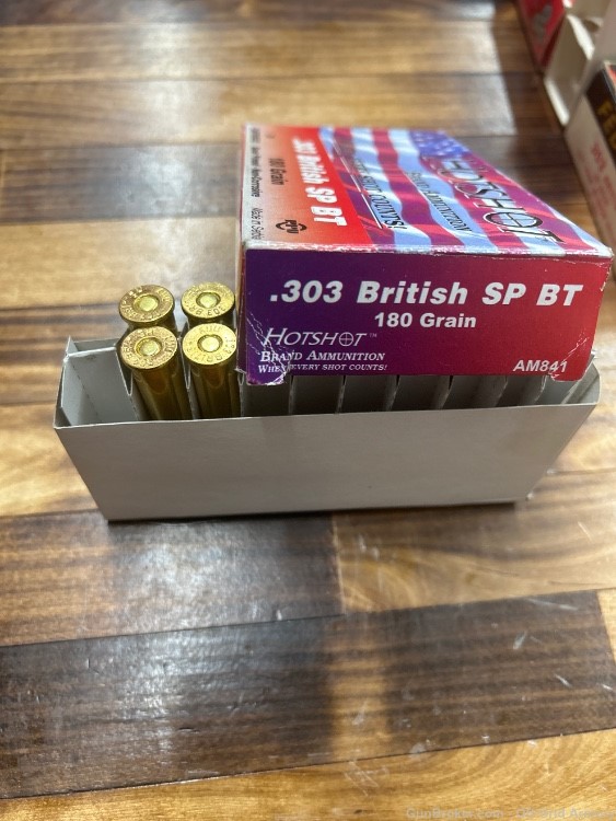 303 British 22 total Rounds Federal and Hotshot Soft Points!-img-1