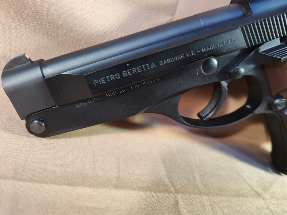 Beretta 86 Cheetah .380 ACP 4.4" Barrel w/ One Magazine & Soft Holster!-img-2