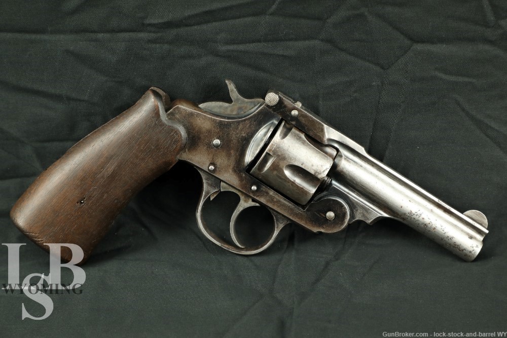 Iver & Johnson in .38 S&W 3.5” Barrel Top Break Revolver C&R-img-0