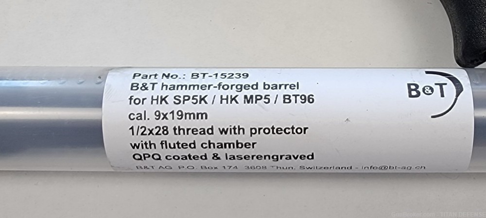 HK German / Swiss MP5 9mm Parts Kit-img-2