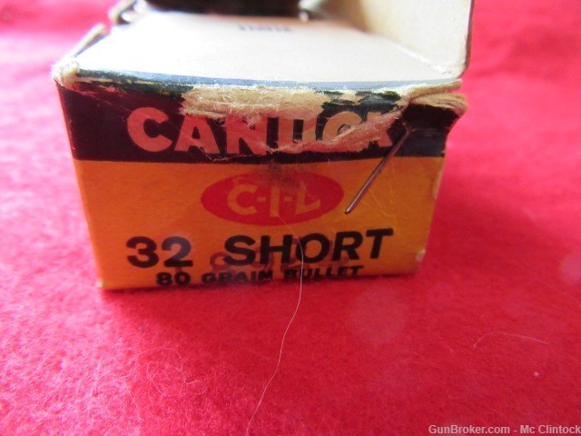 CANUCK 32 SHORT FULL BOX RIM FIRE CARTRIDGES-img-7