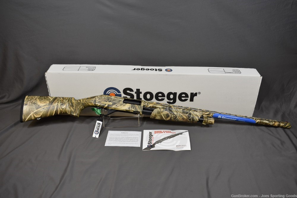 NiB - Stoeger P3000 12G Pump Shotgun w/ 28" Barrel & 3" Chamber - Max-5 -img-0