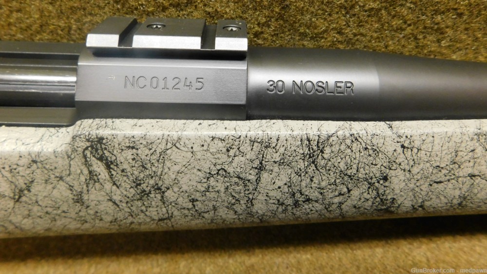 Nosler M48 Long Range 30 Nosler Bolt Action Rifle w/2 Boxes Ammo-img-9