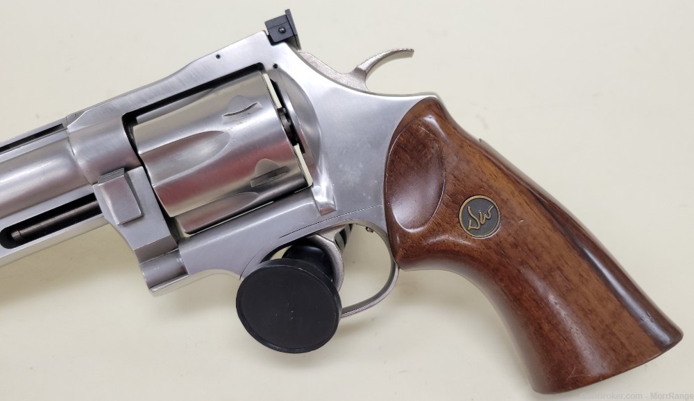 Dan Wesson 745HV6 45 Colt 6" Barrel Stainless -img-5