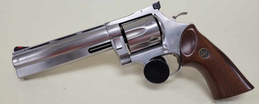 Dan Wesson 745HV6 45 Colt 6" Barrel Stainless -img-3