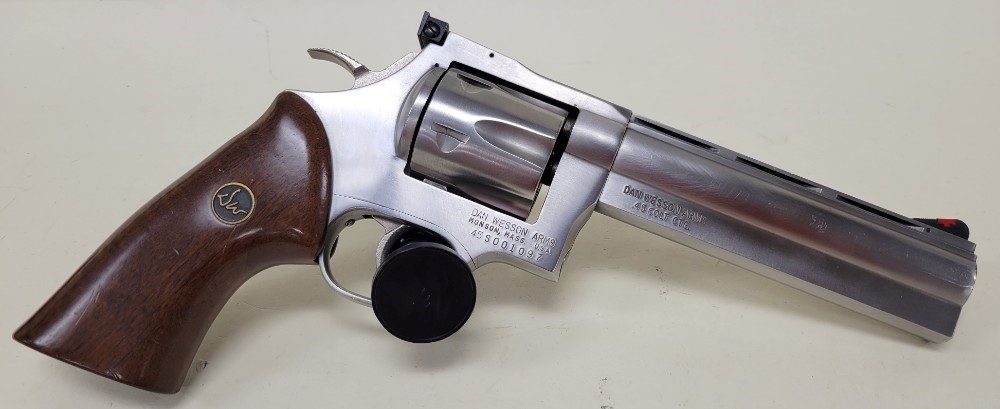 Dan Wesson 745HV6 45 Colt 6" Barrel Stainless -img-0