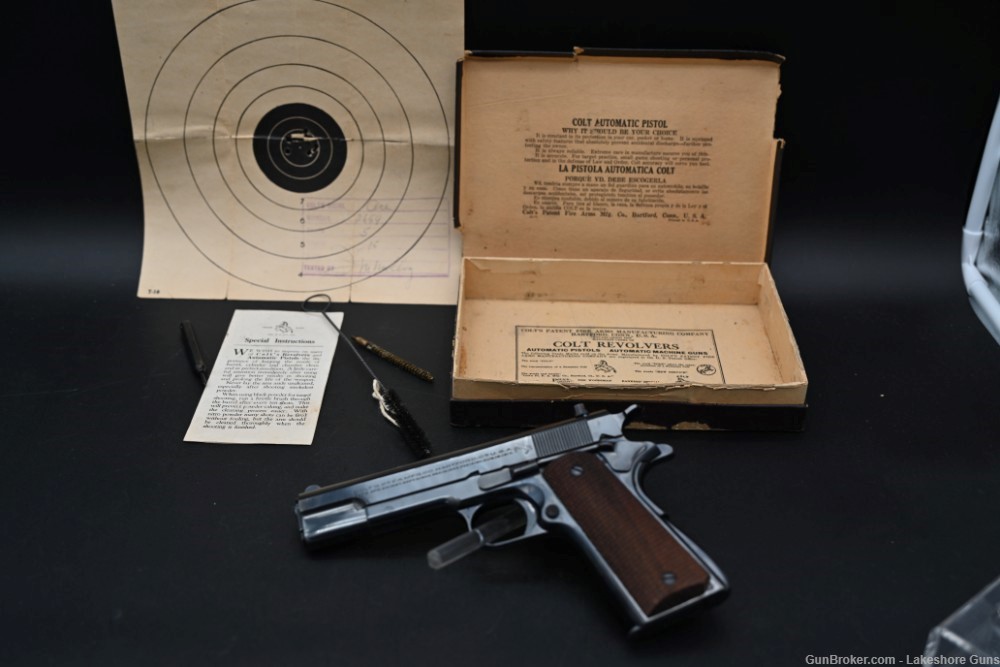 Pre-World War II Colt Ace .22 Long Rifle 1931 FIRST YEAR MFG! BEAUTIFUL!-img-6