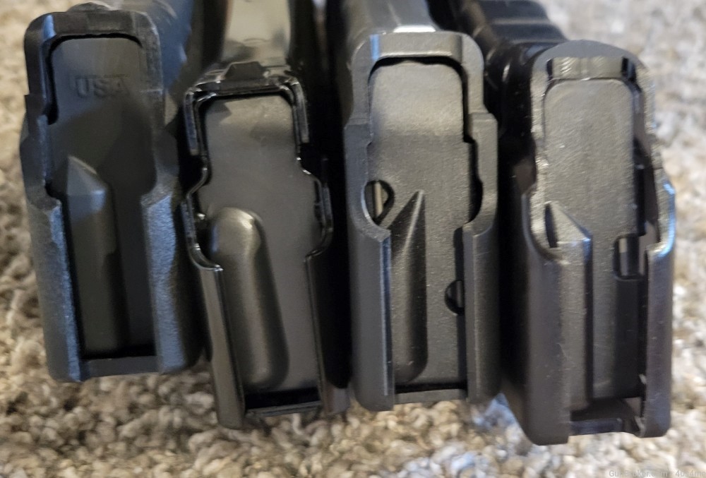 Four AK-47 30rd Magazines with East German pouch 7.62x39mm-img-7