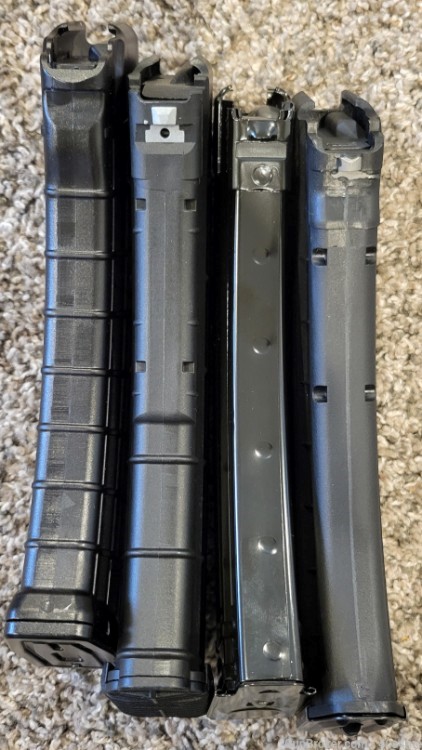 Four AK-47 30rd Magazines with East German pouch 7.62x39mm-img-4