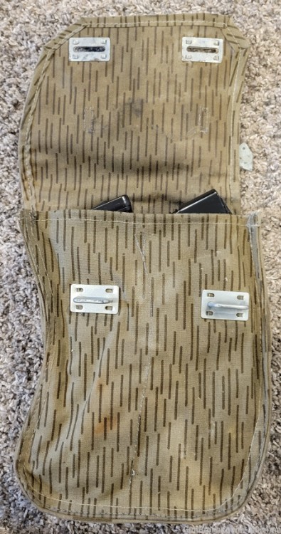 Four AK-47 30rd Magazines with East German pouch 7.62x39mm-img-9