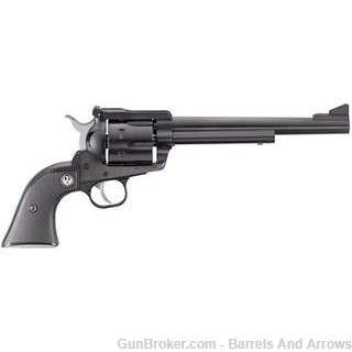 Ruger 0455 Blackhawk Revolver 45 LC, 7.5 in, Checkered Hard Rubber Grp, 6 R-img-0